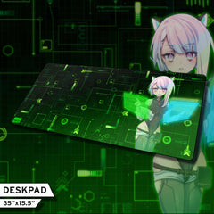 Neon-chan x Lucy Deskpad