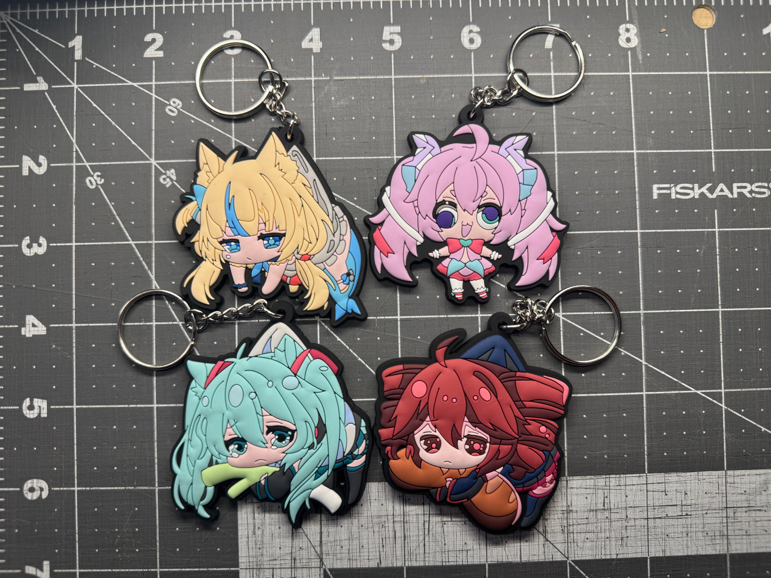 Rubber Keychains