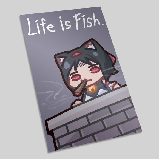 Life is Fish Print [Pre-Order]