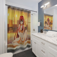 Rias Bath House Shower Curtain