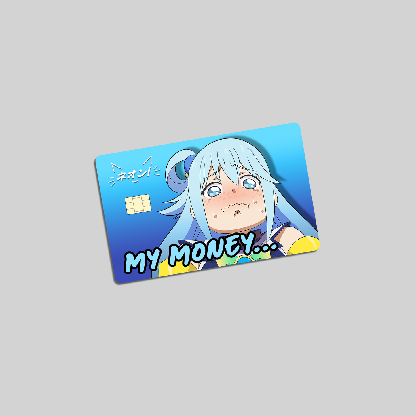 Aqua My Money... Card Skin