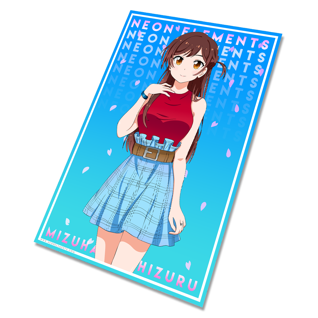 Chizuru Print Neon Elements