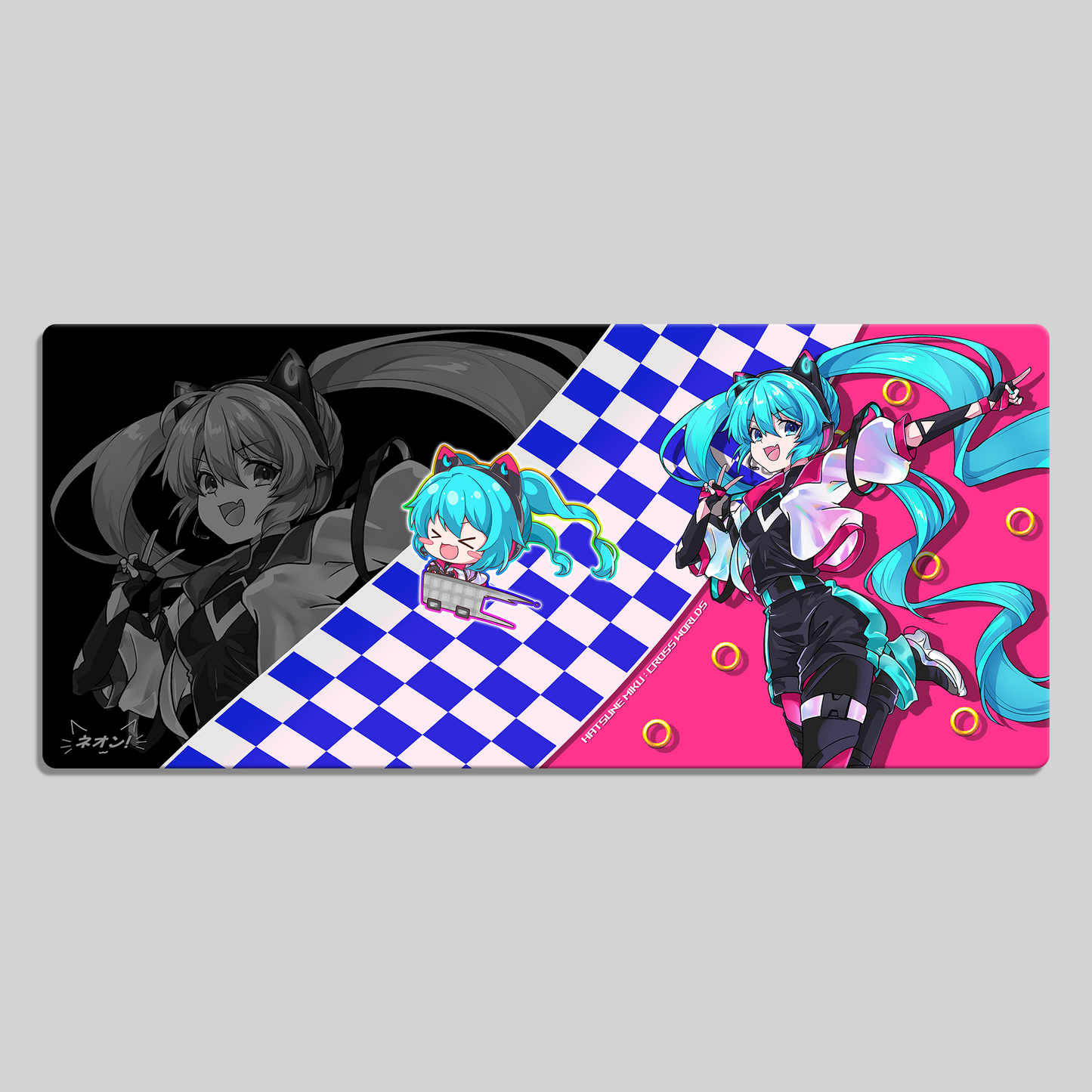 SRCW Hatsune Miku Deskmat