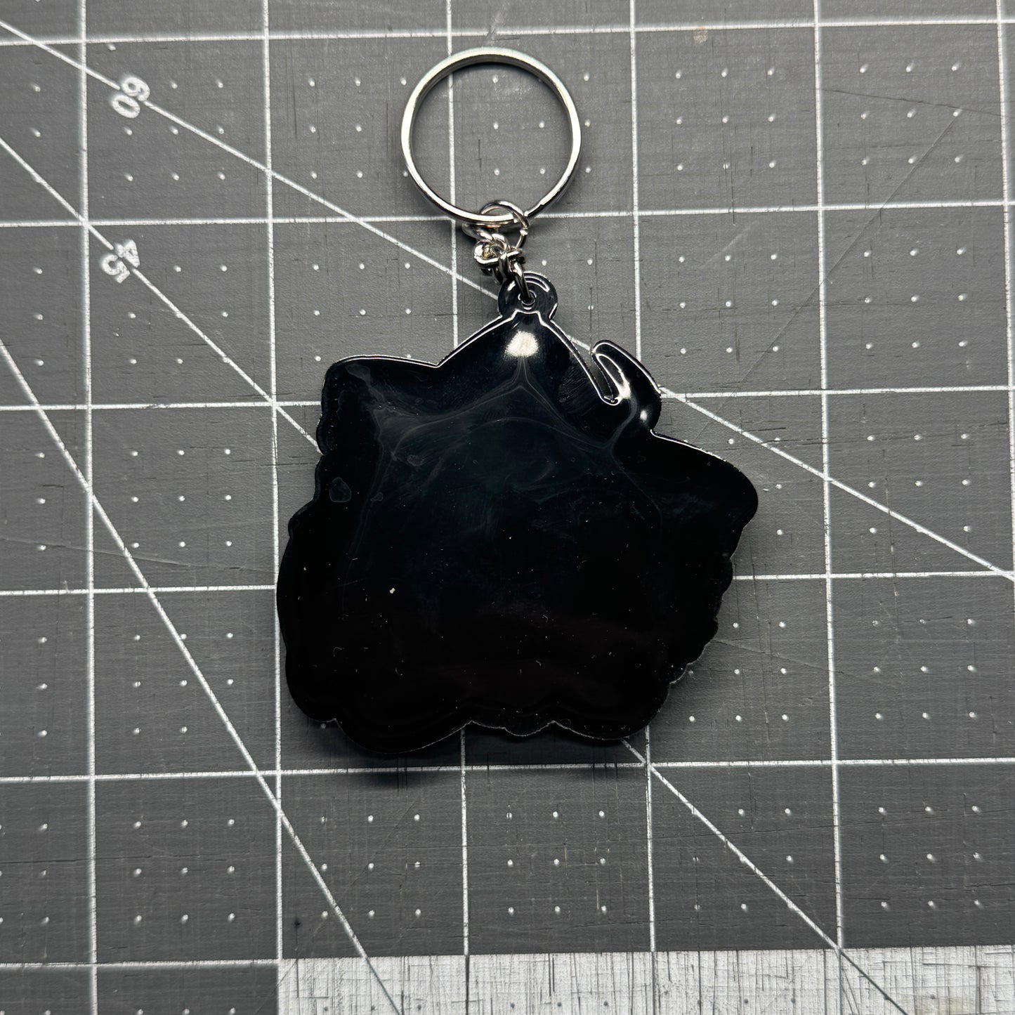 Chibi Kasane Teto Rubber Keychain