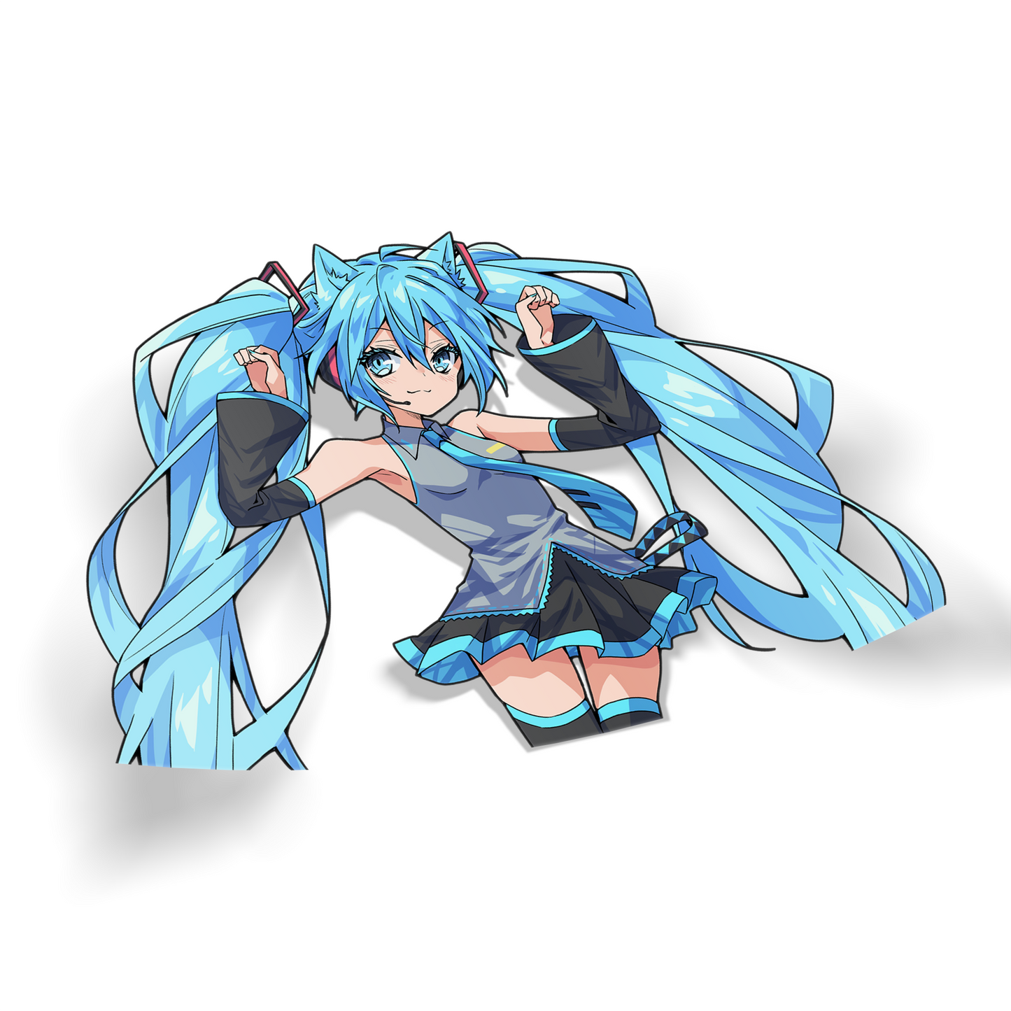 Neko Hatsune Miku Sticker