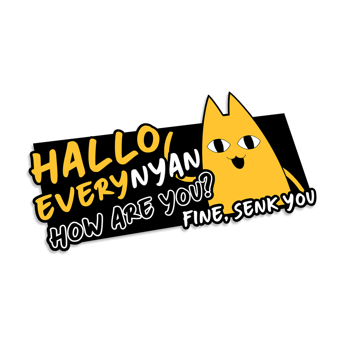 Hallo Everynayn Multi-Layer Vinyl Decal
