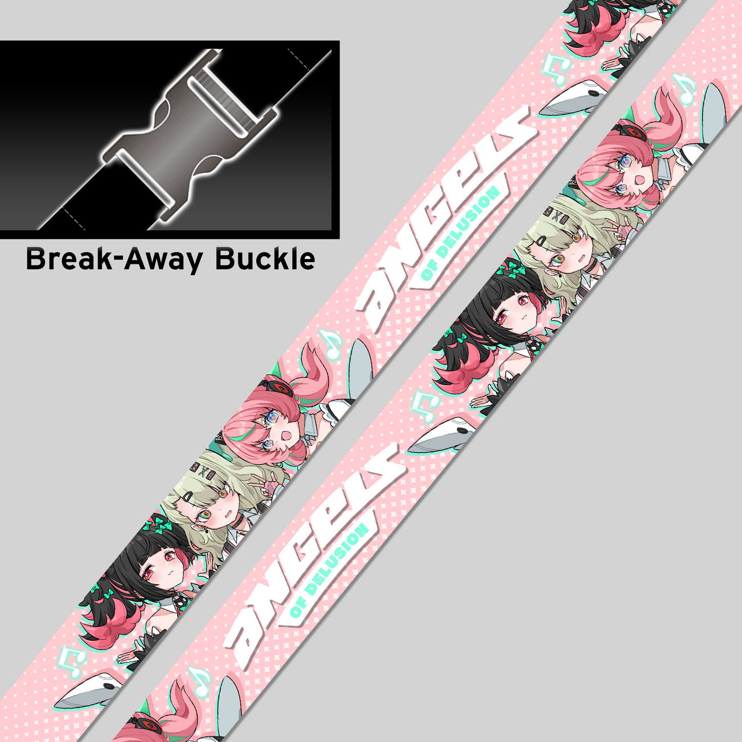 Angels of Delusion Lanyard
