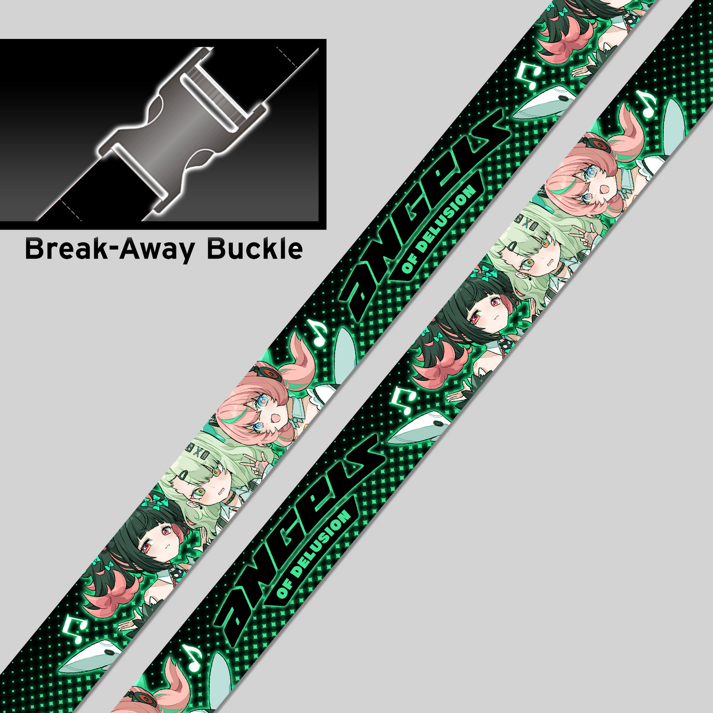 Angels of Delusion Lanyard