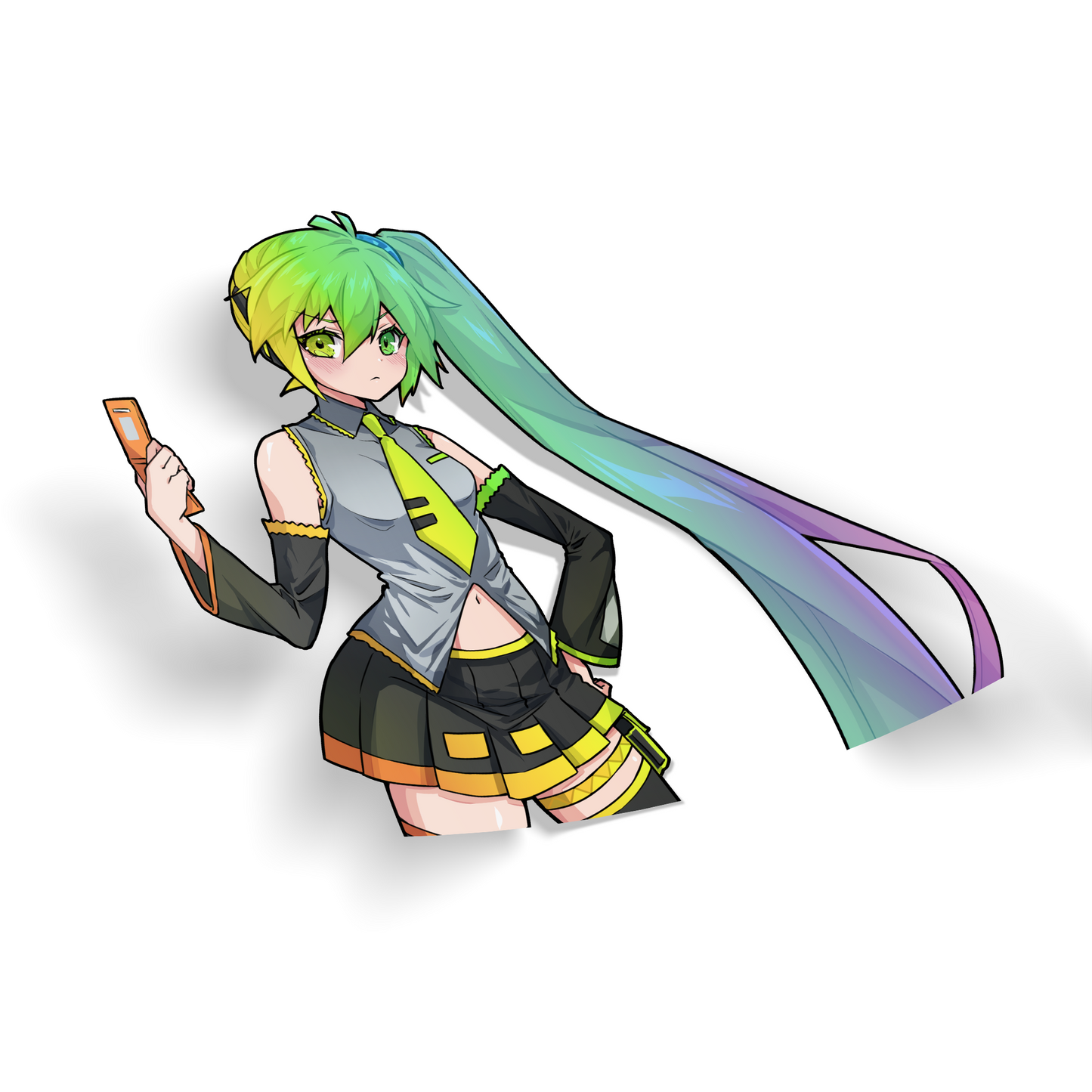 Akita Neru Holographic Sticker
