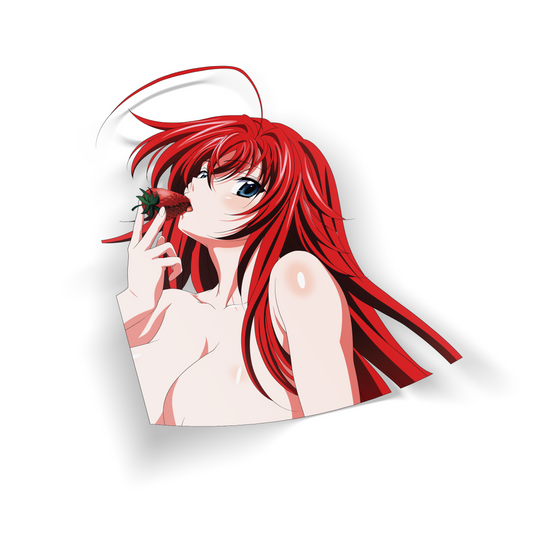 Rias Gremory Strawberry Sticker