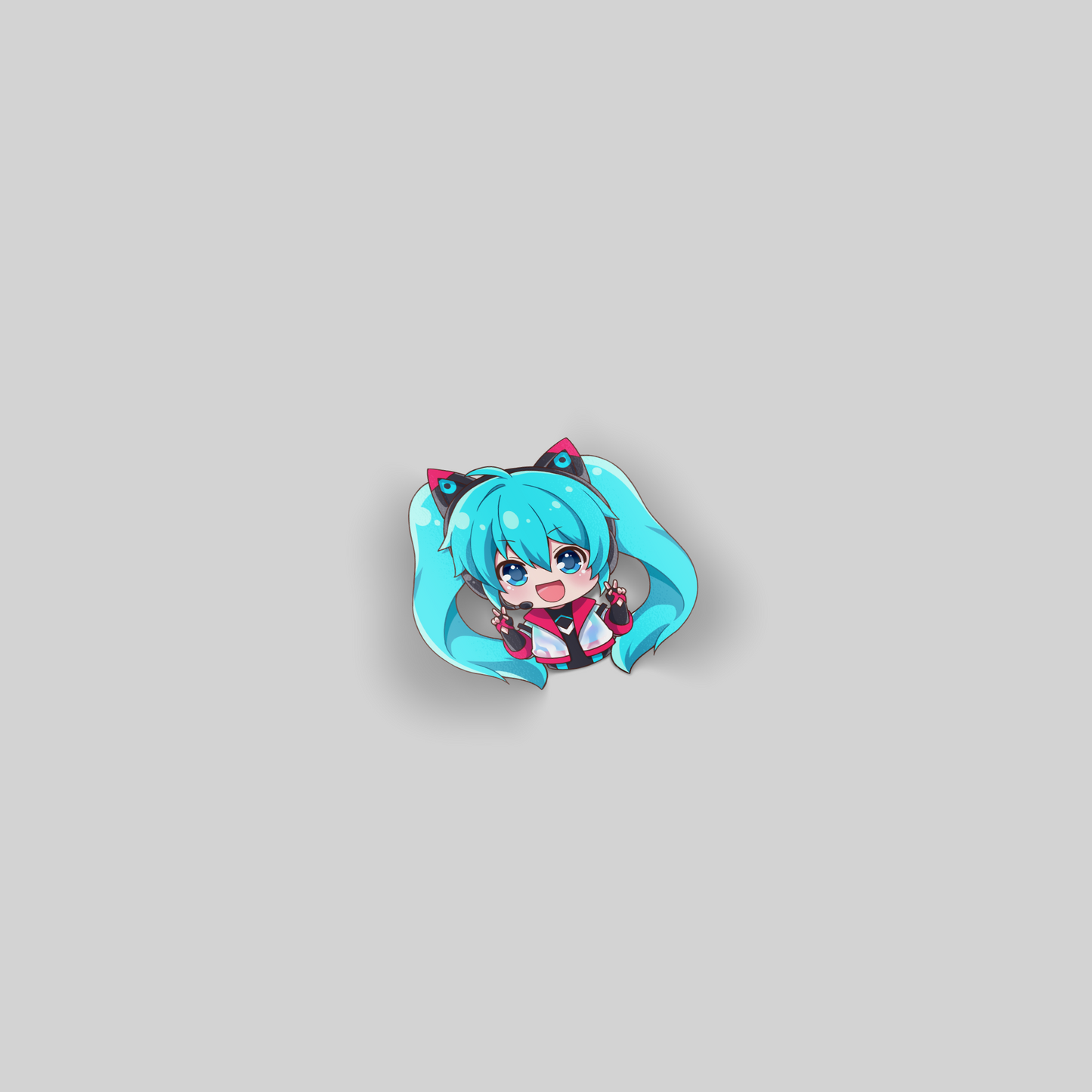 Chibi Hatsune Miku SRCW Sticker