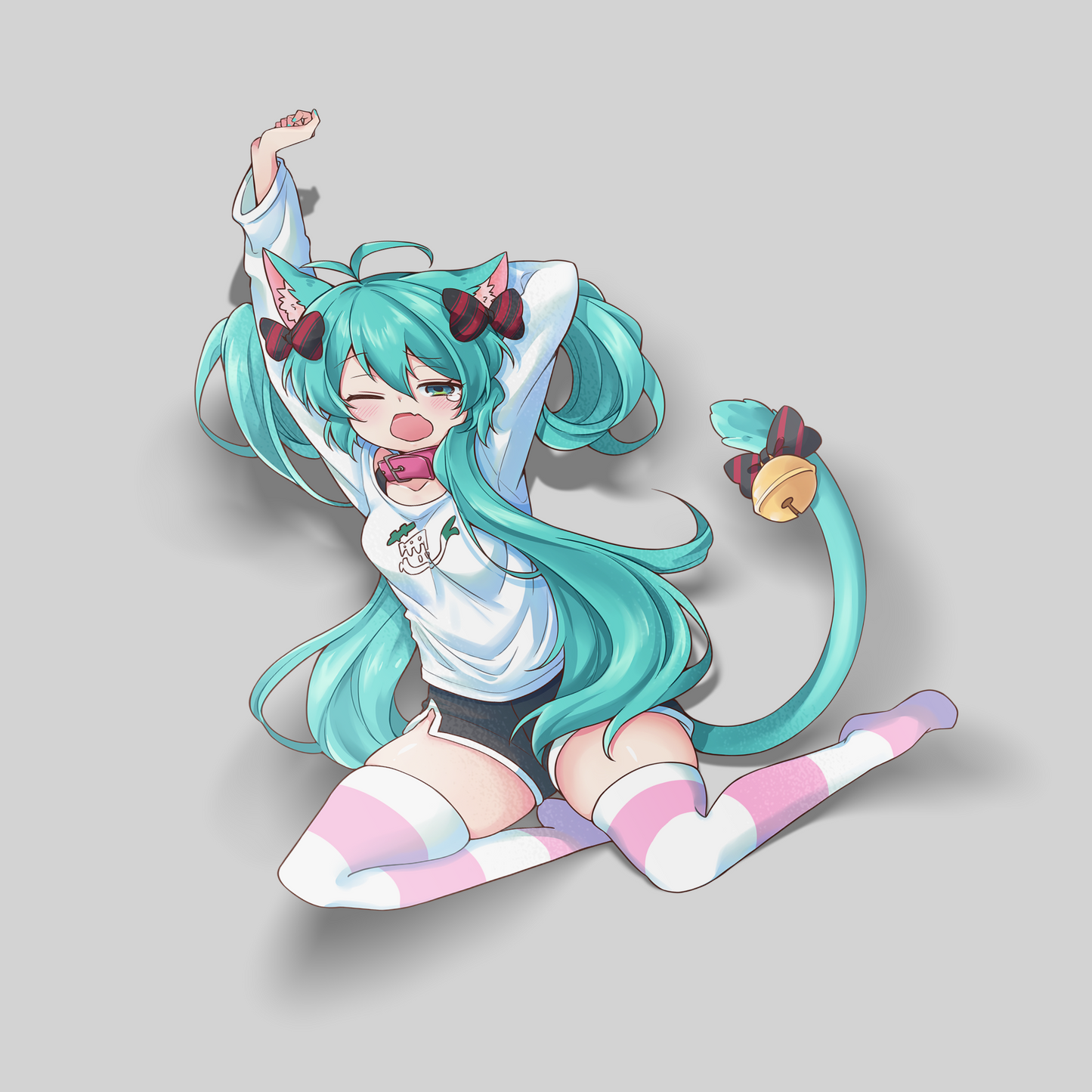 Sleepy Miku Sticker