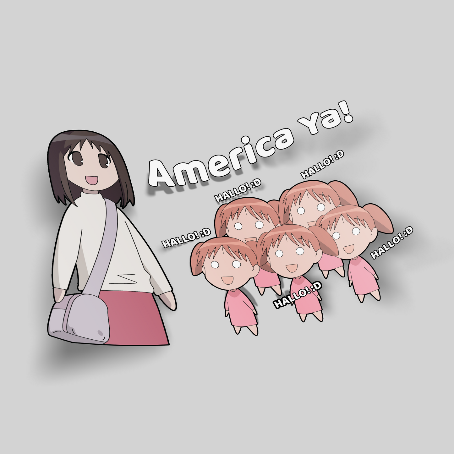 America Ya! Sticker