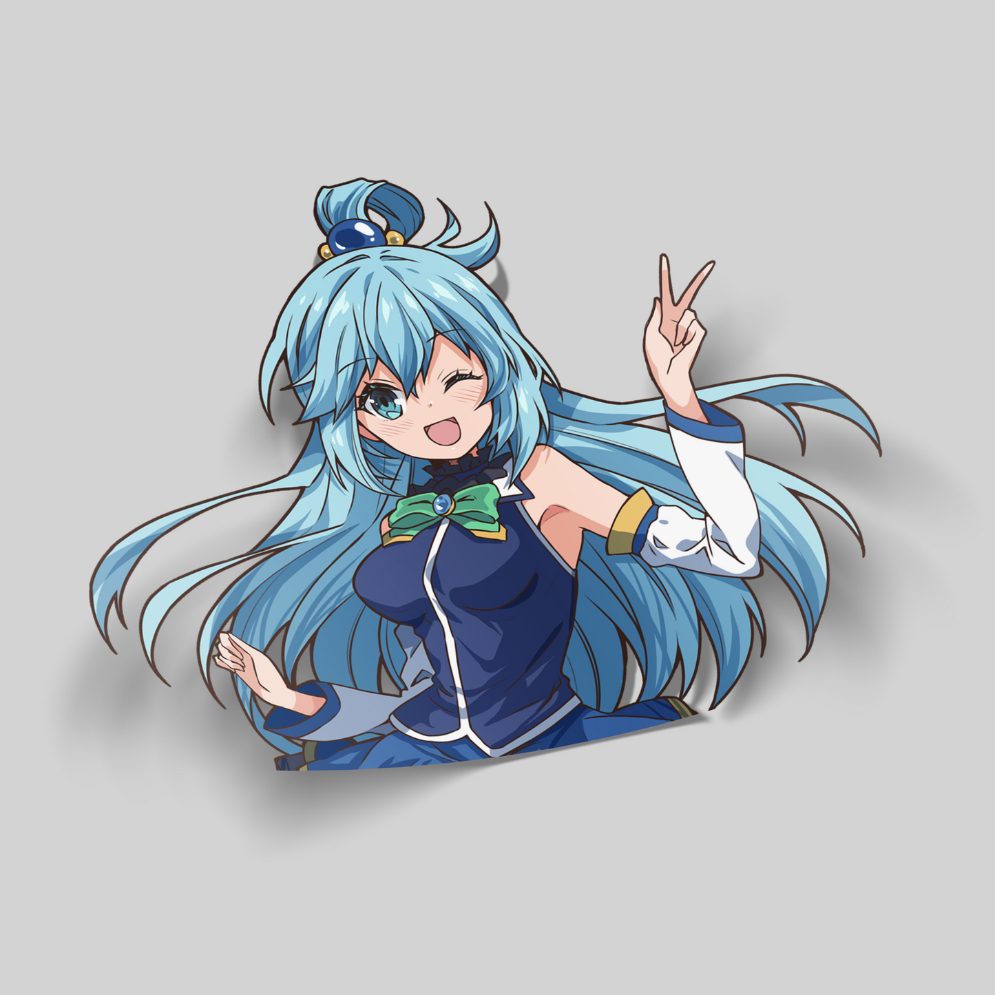 Aqua Sticker
