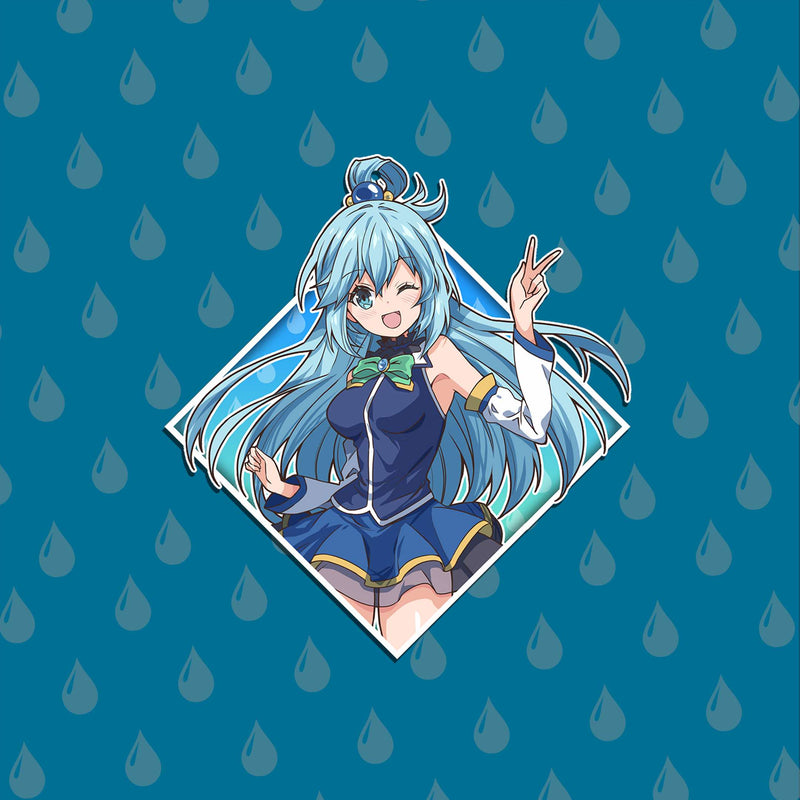 Aqua Sticker