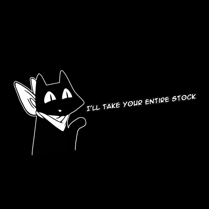 Sakamoto "I'll Take Your Entire Stock" Vinyl Decal (Pre-Order)