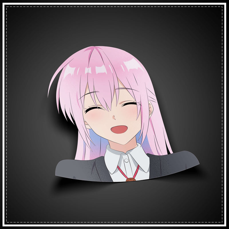 Shikimori Laugh Sticker