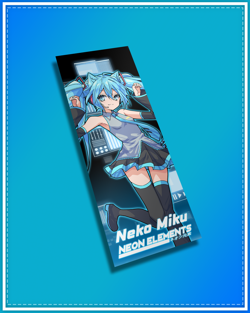 Neko Miku Slap Sticker
