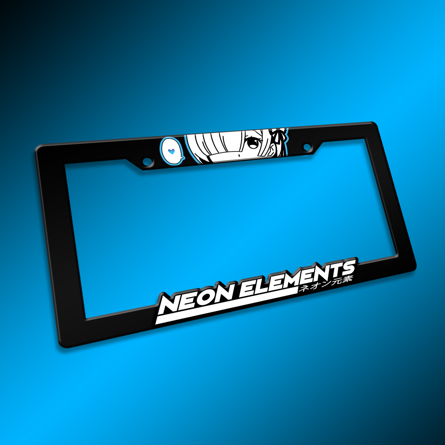 Rem License Plate Frame [PRE-ORDER]